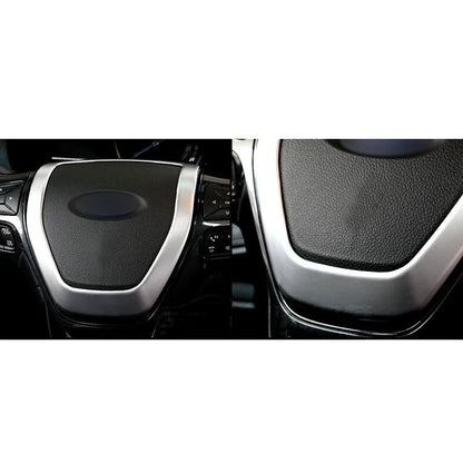 Car Steering Wheel Cover Trim Center Decor parts Fit For Ford Explorer 2016-2018