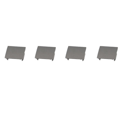 4Pcs Door Panel Cover-Plug for BMW 7 Series E65/E66 745i Grey (2002-2008)
