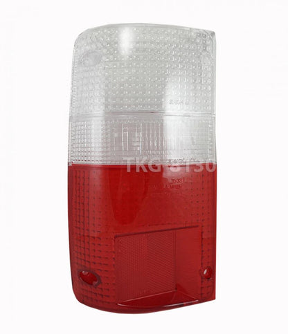LH Rear Tail Light Lens for Toyota Hilux MK3 (1989-1997) Clear/Red
