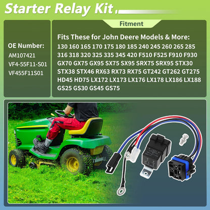 Starter Relay for John Deere Kawasaki Onan 130 160 165 170 175