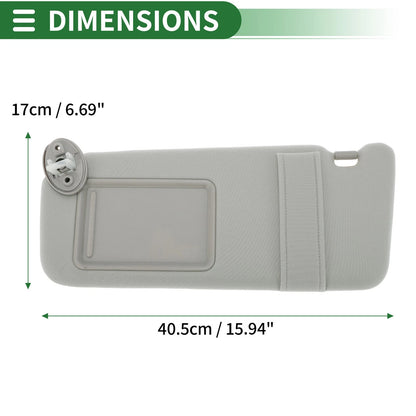 Car Sun Visor for Toyota Venza 2009-2015 with Mirror (2009-2015)