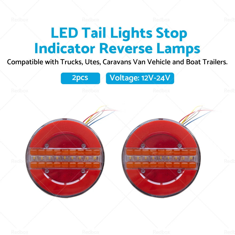 LED Tail Lights for Trailer Truck Ute
