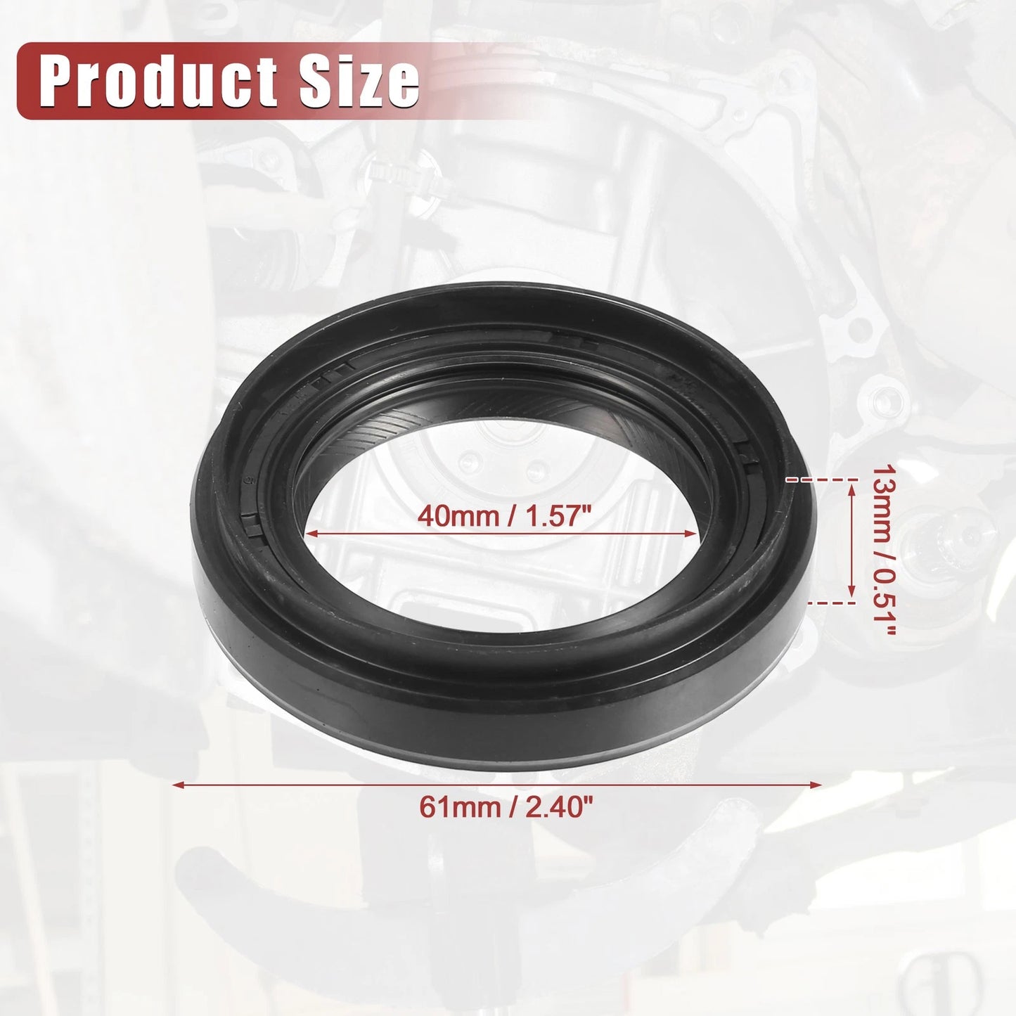Engine Crankshaft Seals for Toyota 4Runner, Lexus (1987-2018)