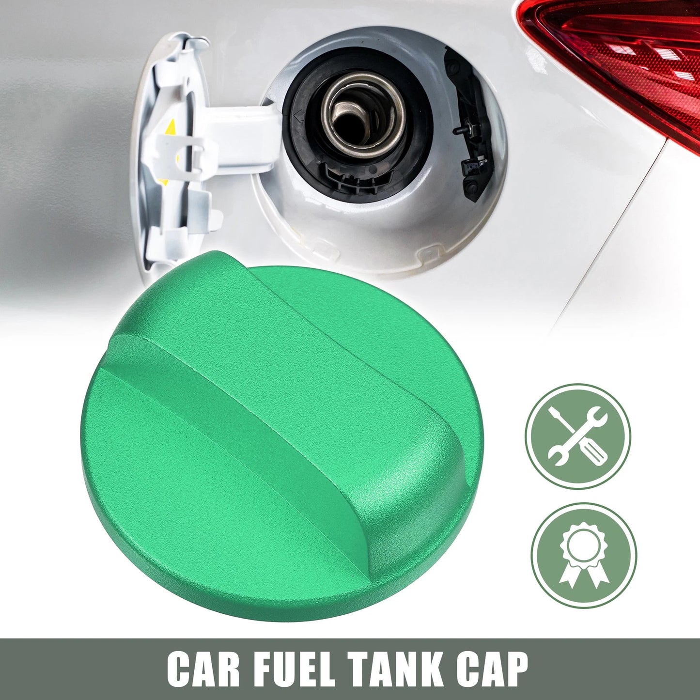 Green Aluminum Alloy Fuel Tank Filler Cover for Nissan