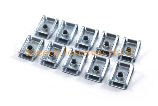 10x M5 Metall Motorrad Verkleidung Clip Feder Geschwindigkeit Helm for Aprilia BMW