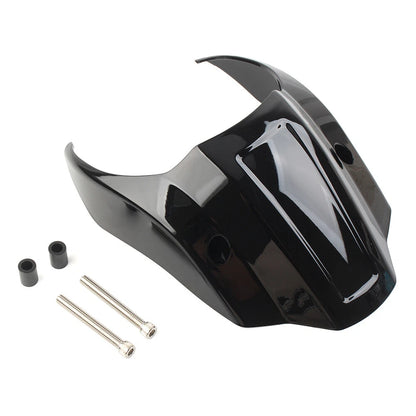 Glossy Black Headlight Fairing Spoiler for Harley Softail Breakout (2018-2023)
