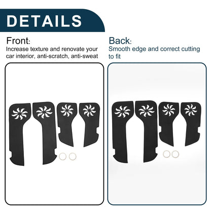 Car Door Anti Kick Pad Protector for Toyota Land Cruiser (2010-2012)