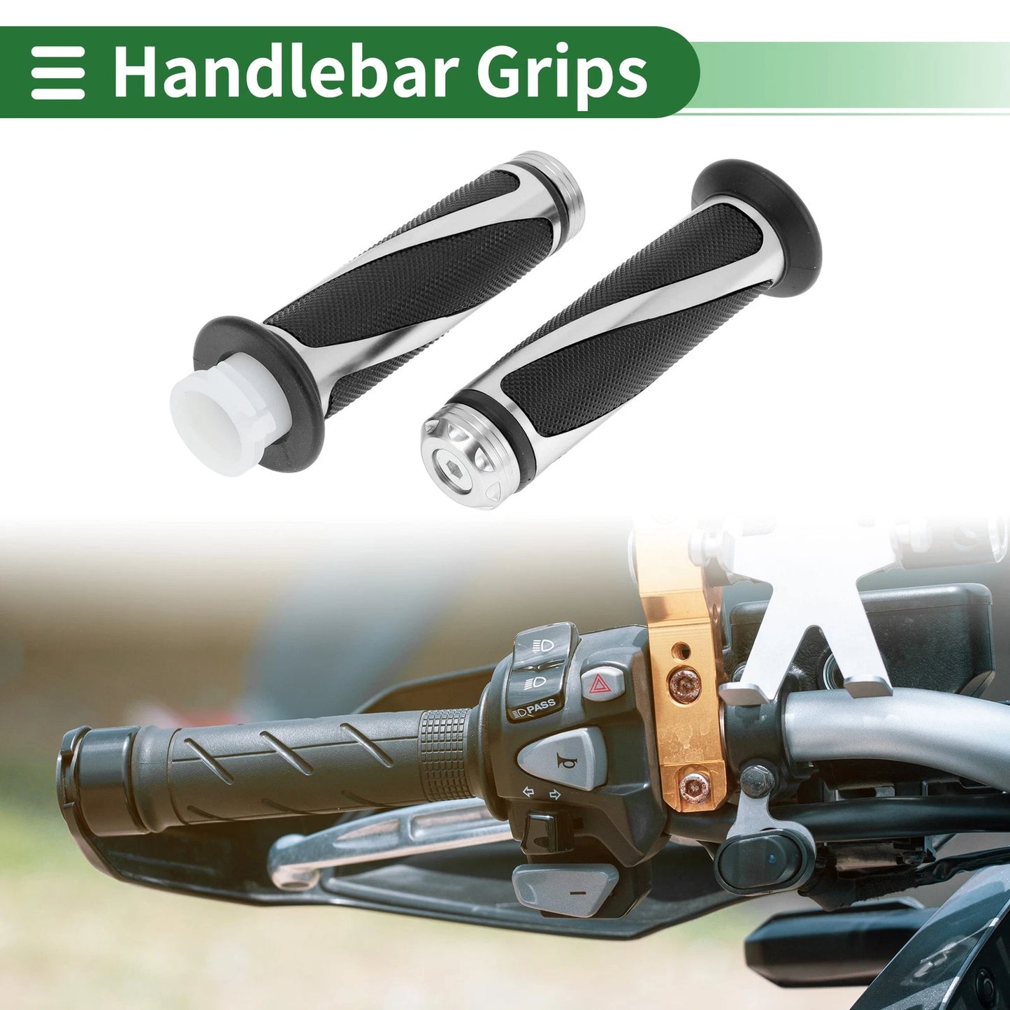Grips / 7/8" 22mm / Hand Covers for Motorcycle