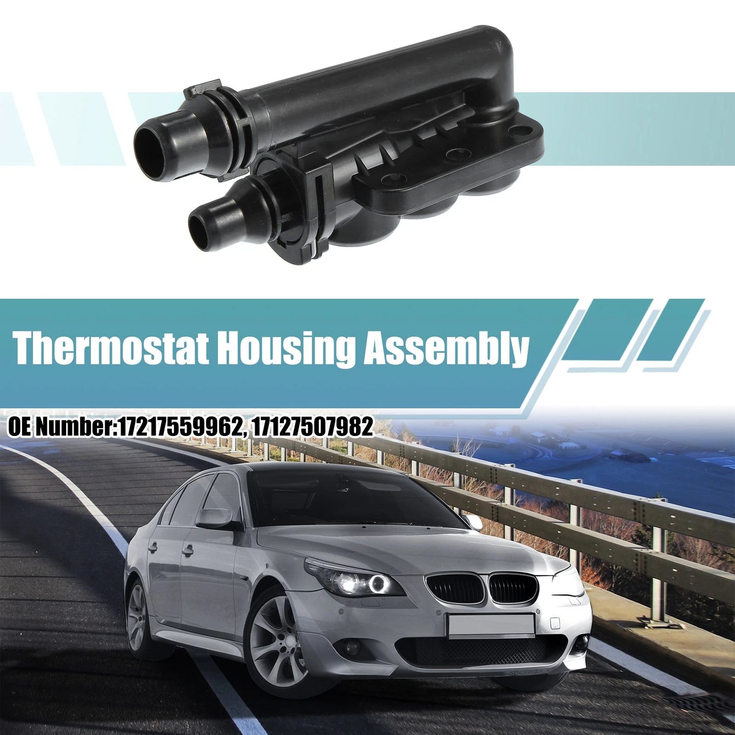 Engine Coolant Thermostat Housing for BMW 525i (2004-2007)