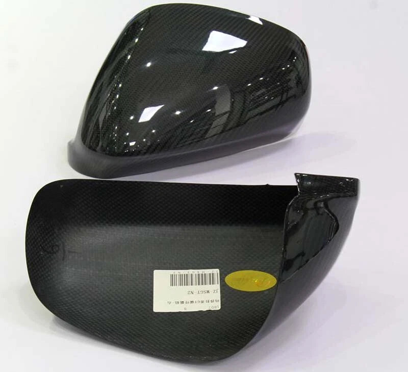 Carbon Fiber Add-on Side Mirror Cover caps for Maserati GranTurismo GTS GC 08-19