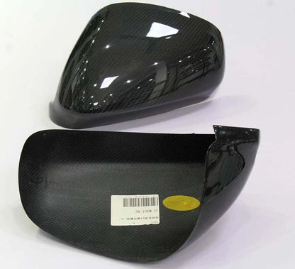 Carbon Fiber Add-on Side Mirror Cover caps for Maserati GranTurismo GTS GC 08-19