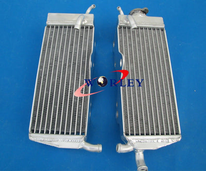 Aluminum Radiator + Red Hoses for Honda CR250R CR250 1988-1989