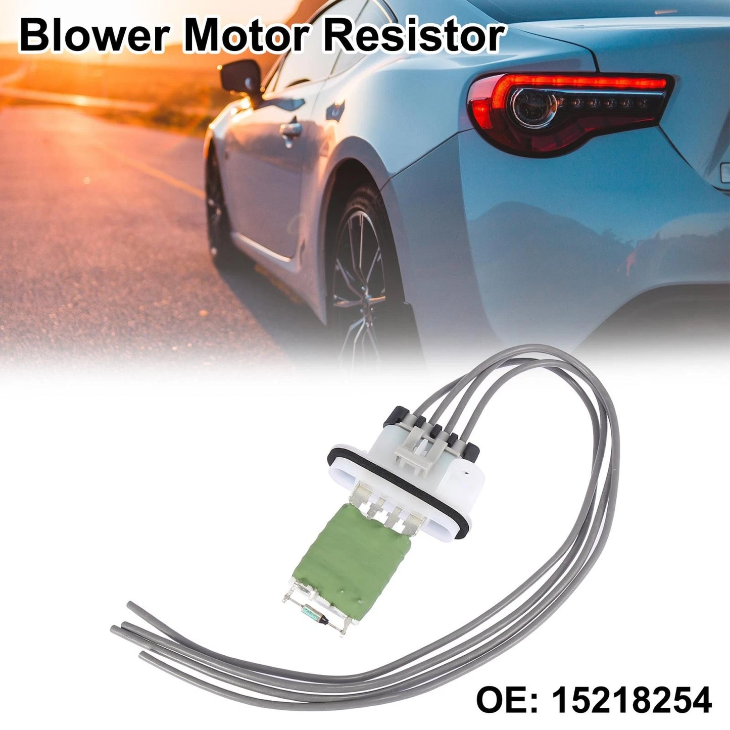 Car Blower Fan Motor Resistor Set Replacement for GMC Canyon (2004-2012)