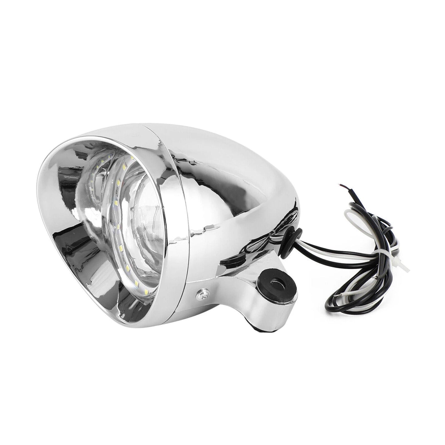 Angel Eye Headlight Fog Light for Harley Dyna Glide Bobber (2006-2023)
