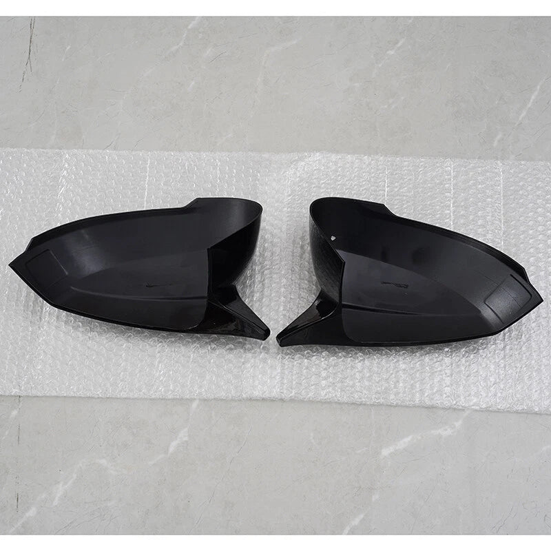 Glossy Black Rear View Wing Mirror Cover Cap for BMW X1 U11 (2023-2025)