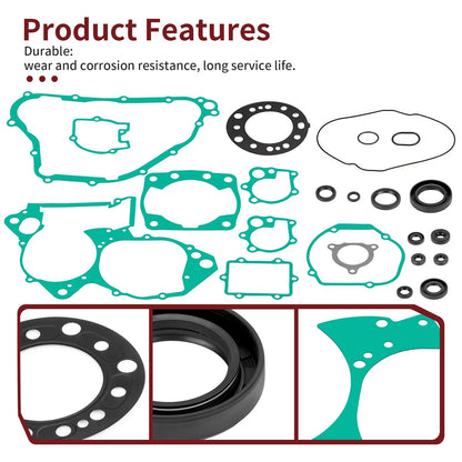 Top & Bottom End Engine Gasket Oil Seal Kit for Honda CR250R (2002–2004)