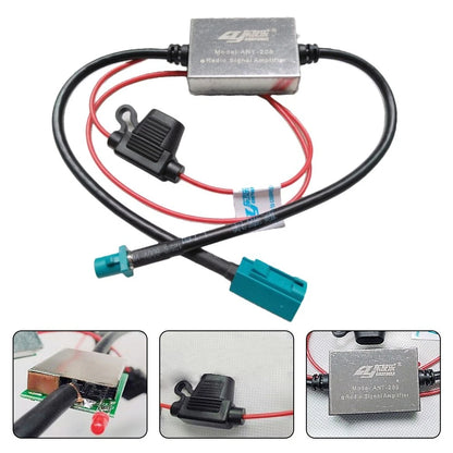 ANT208 / Car 12V / FM&AM Radio Signal Booster for Reliable ANT208