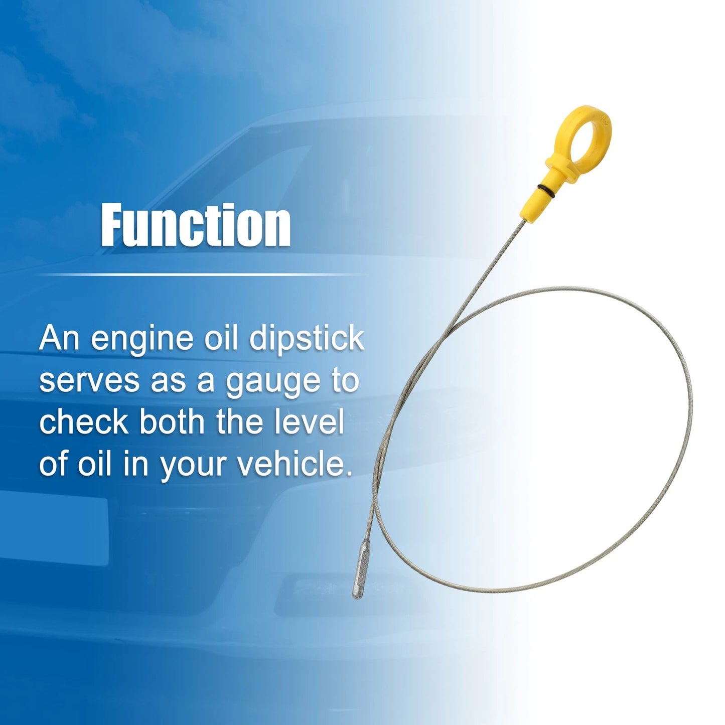 Engine Oil Dipstick for Jeep Wrangler 3.6L (2011-2023)