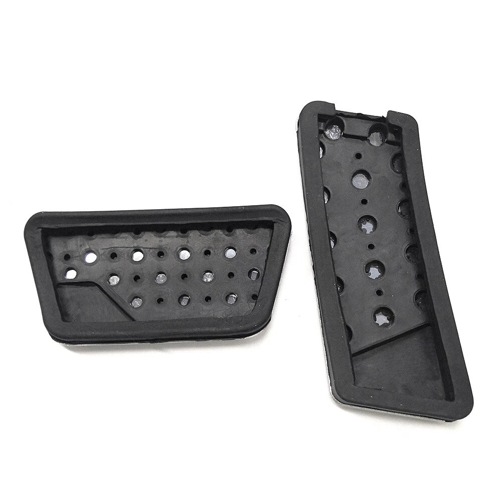Stainless Steel Gas Brake Pedal Covers for Jeep Wrangler (2007-2017)