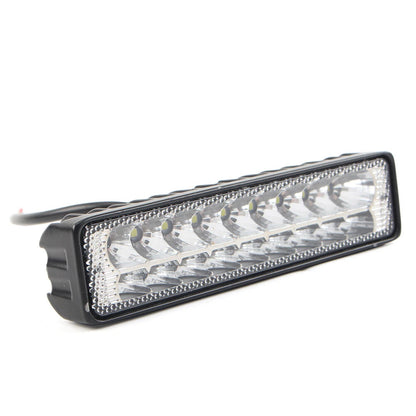 6" LED Work Light Bar Dual Color White Amber for Car