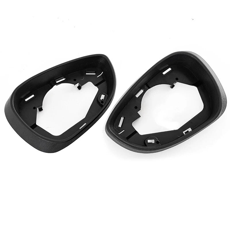 Rear View Mirror Cover Trim Frame Pair for Ford Fiesta MK7 (2009-2017)