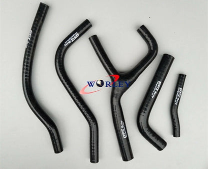 Red Silicone Heater Radiator Hose for HONDA CR125 CR125R (1983)