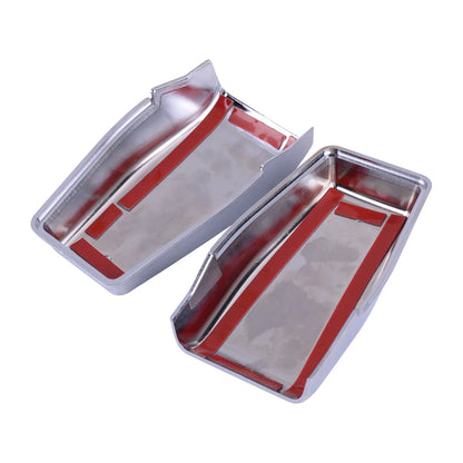 Chrome Upper Rear Window Hinge Cover Trim for Jeep Wrangler JK (2007-2018)