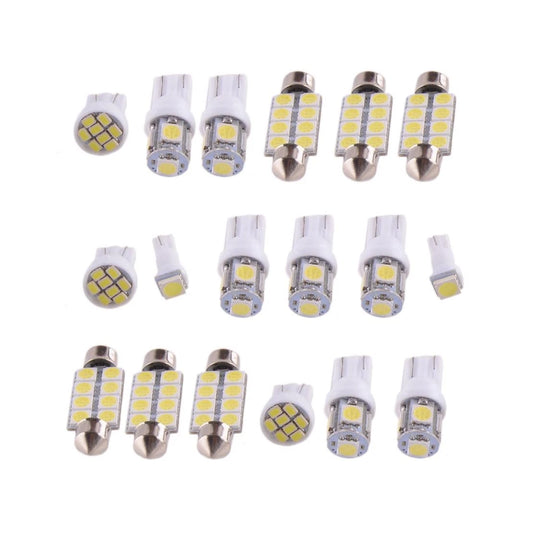 18x LED Interior License Plate Lights for Chevy Silverado (2007-2019)