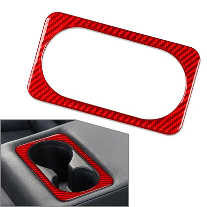 Red Rear Water Cup Holder Frame Cover Trim for Kia Forte Cerato K3 (2019-2023)