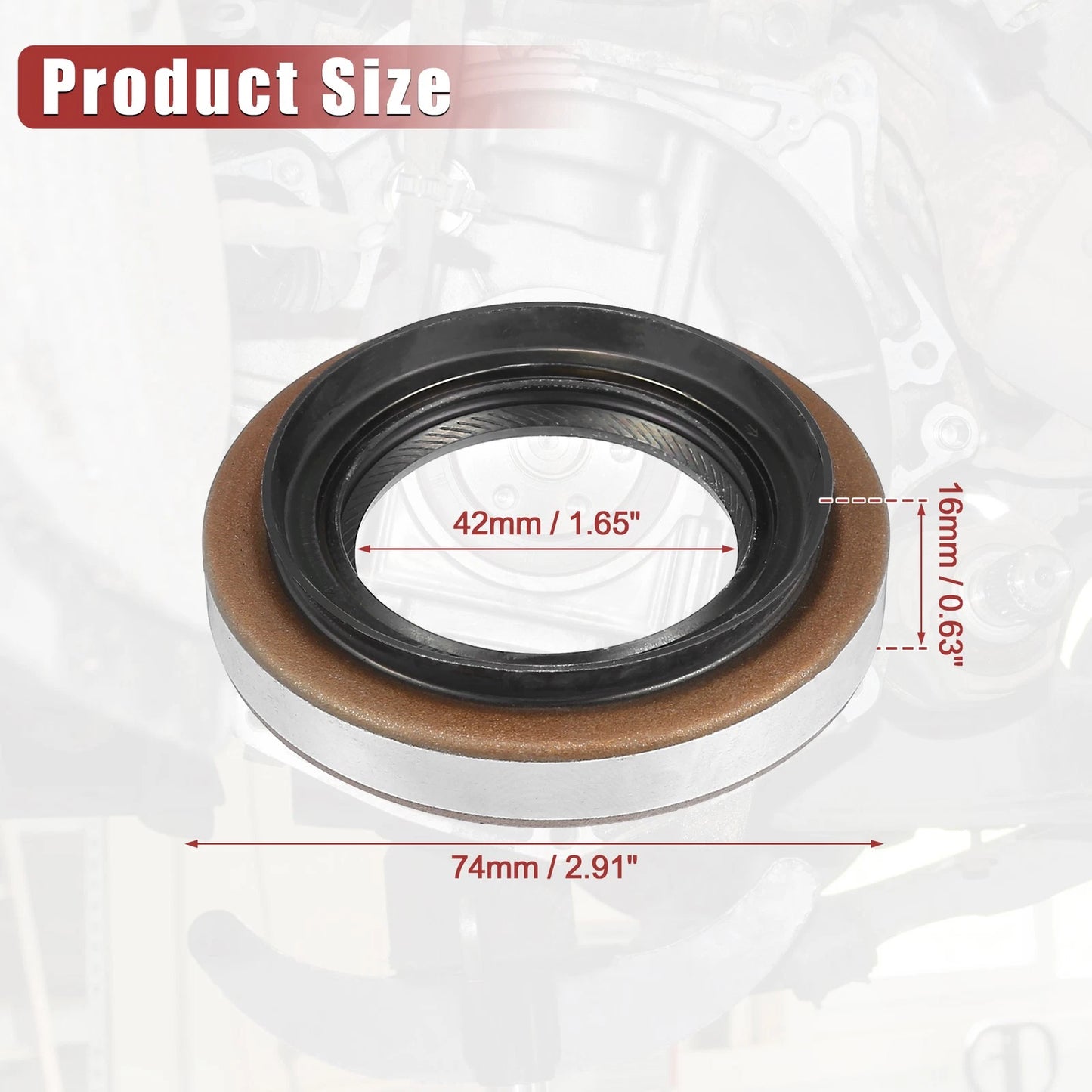 Engine Crankshaft Oil Seal for Toyota Tacoma, Tundra (1995-2015)