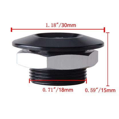 Push Button Quick Release Hood Pins for Universal Cars - Black