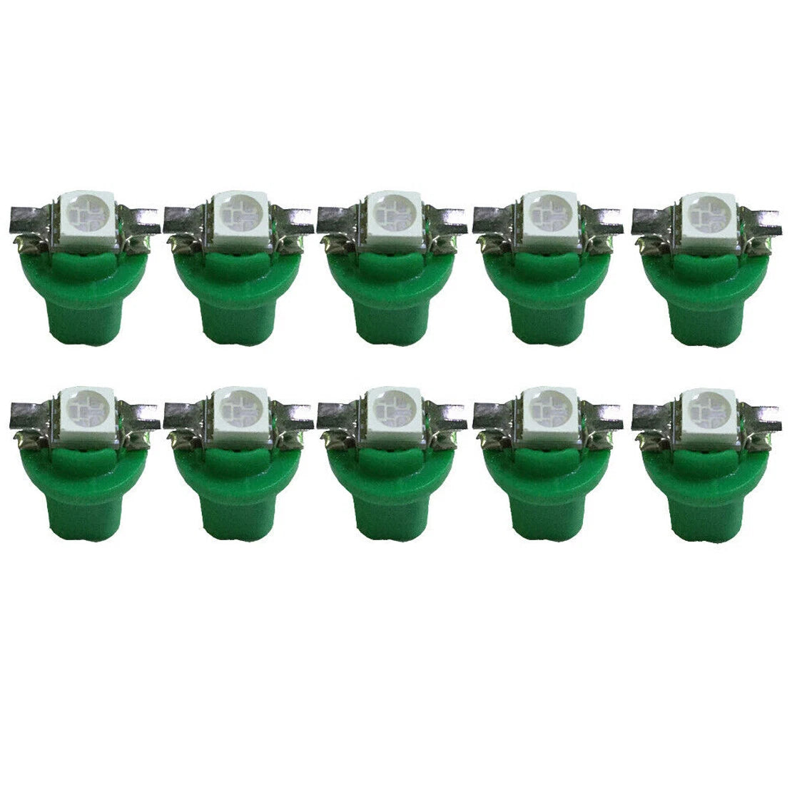 10 x 12V T5 B8.5D 5050 SMD LED Dashboard Light Bulbs for Car