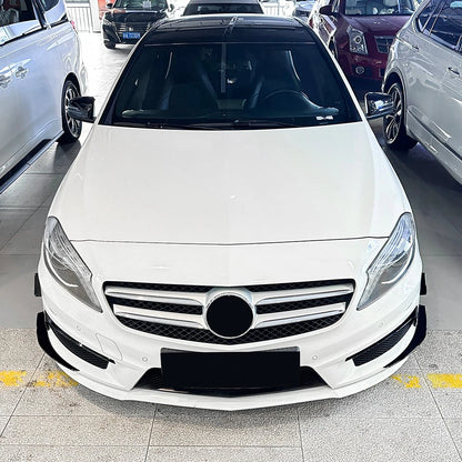 Front Bumper Side Canards Splitters for Mercedes-Benz A-Class (2013–2015)