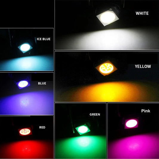 10x Pure Blue T5/T4.7 Neo Wedge LED Dash Light Bulbs
