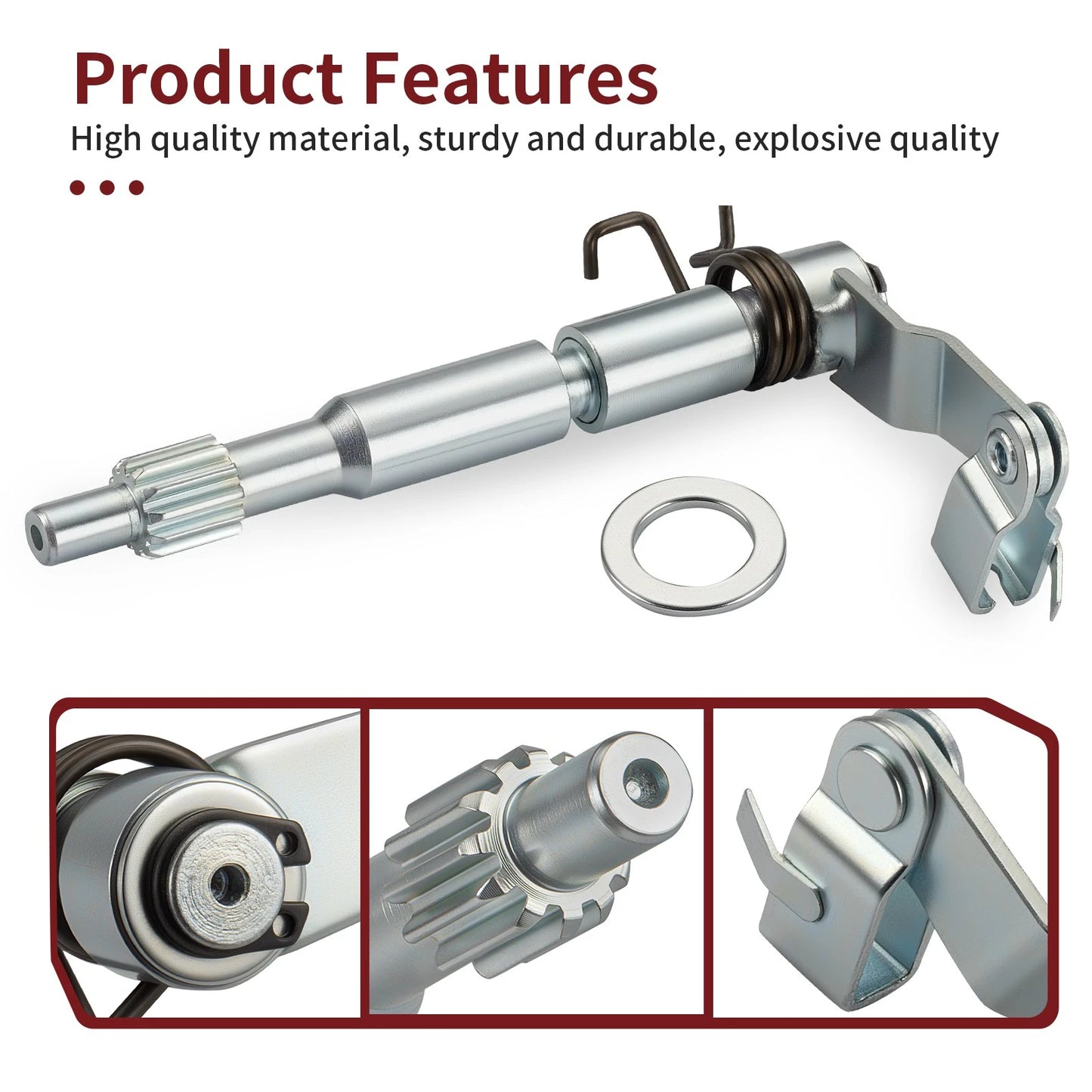Clutch Actuator Push Lever Shaft for Yamaha Raptor YFM 660 R (2001–2005)
