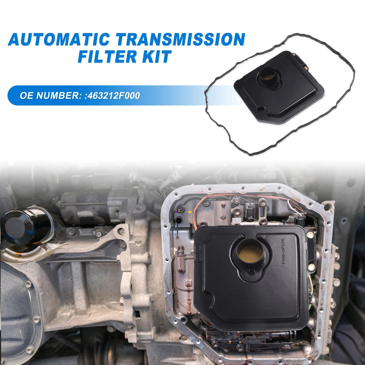 Transmission Filter Oil Pan Gasket Kit for Hyundai Elantra (2011-2016)