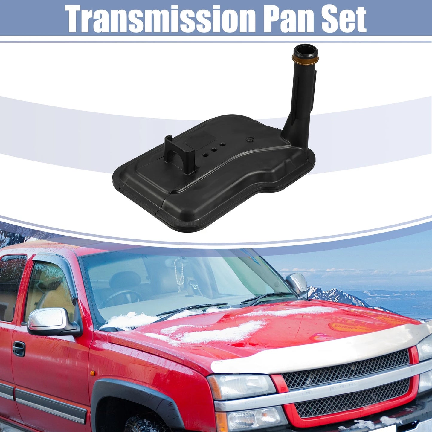Transmission Filter Oil Pan for Chevrolet Silverado 1500 (2008-2016)