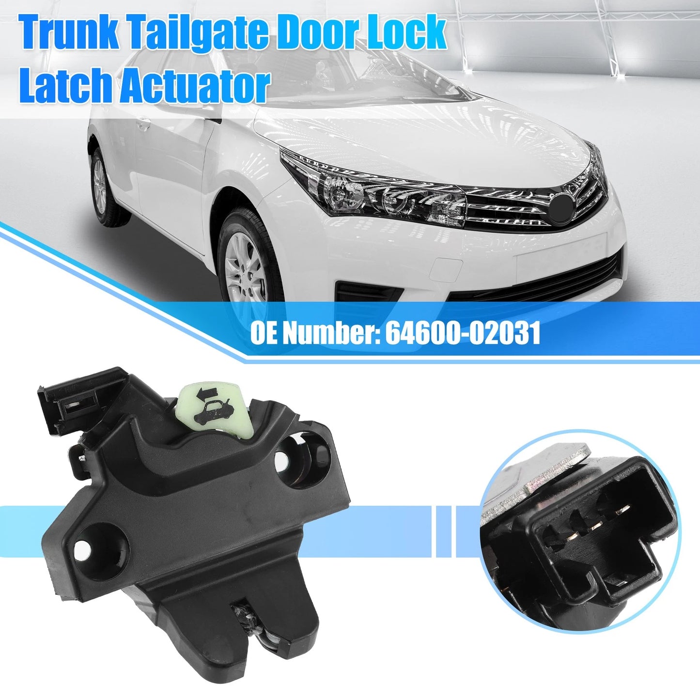 Trunk Latch Lock Actuator for Toyota Camry (2012–2017)