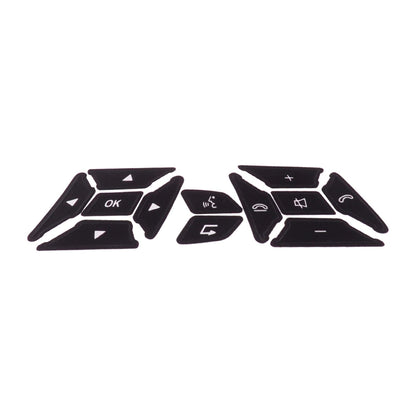 Steering Wheel Button Decal Stickers for Mercedes Benz (2007-2014)