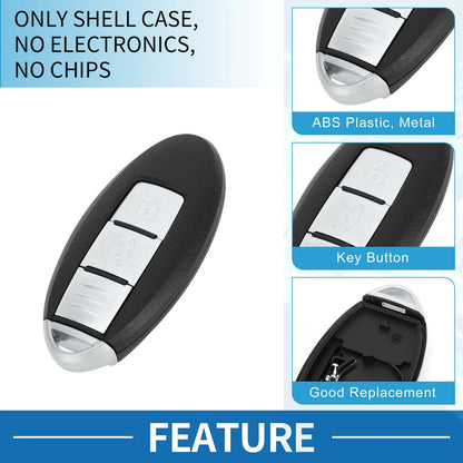 Keyless Entry Remote Fob Shell Case for Nissan Sunny