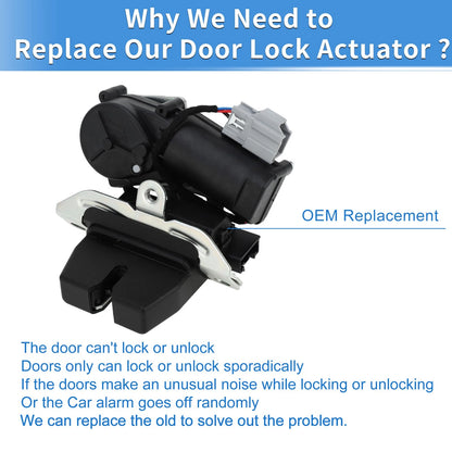 Rear Liftgate Door Lock Actuator for Lincoln MKX, Ford (2016-2018)