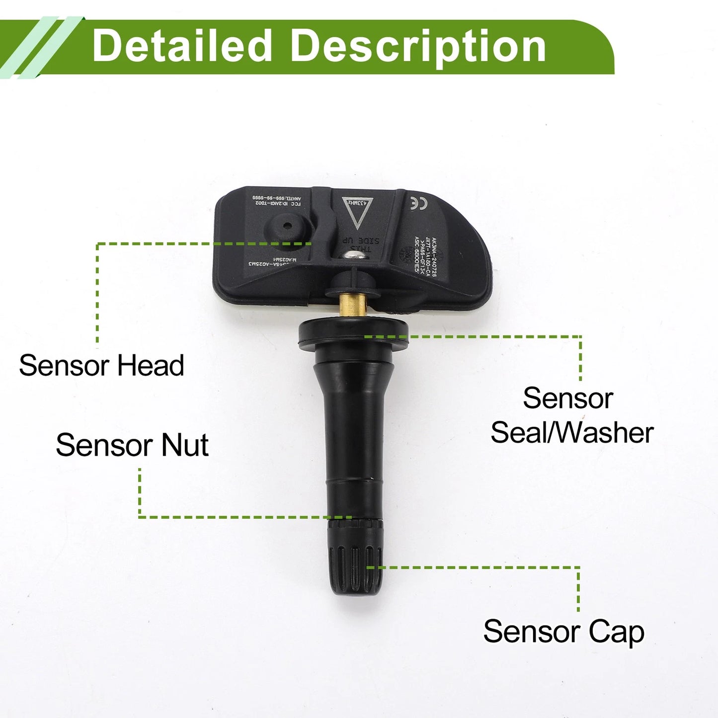 Tire Pressure Sensor for Ford Focus IV 2019-2025 - 1 x 433MHz Sensor