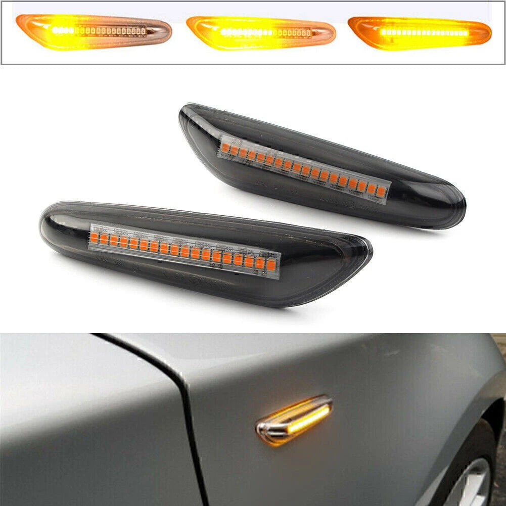 LED Turn Signal Lamps for BMW E90 E91 E92 E60 E82 E46 (2006-2013)