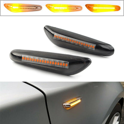 LED Turn Signal Lamps for BMW E90 E91 E92 E60 E82 E46 (2006-2013)