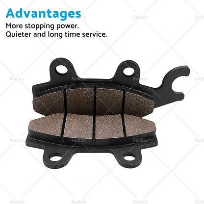 Front Rear Brake Pads for Honda CB125E CB 125E GLH125SH (2010-2023)
