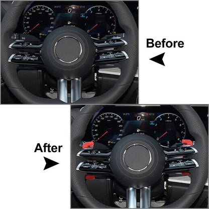 Steering Wheel Paddle Shifter Extensions for Mercedes Benz C-Class (2015-2023)
