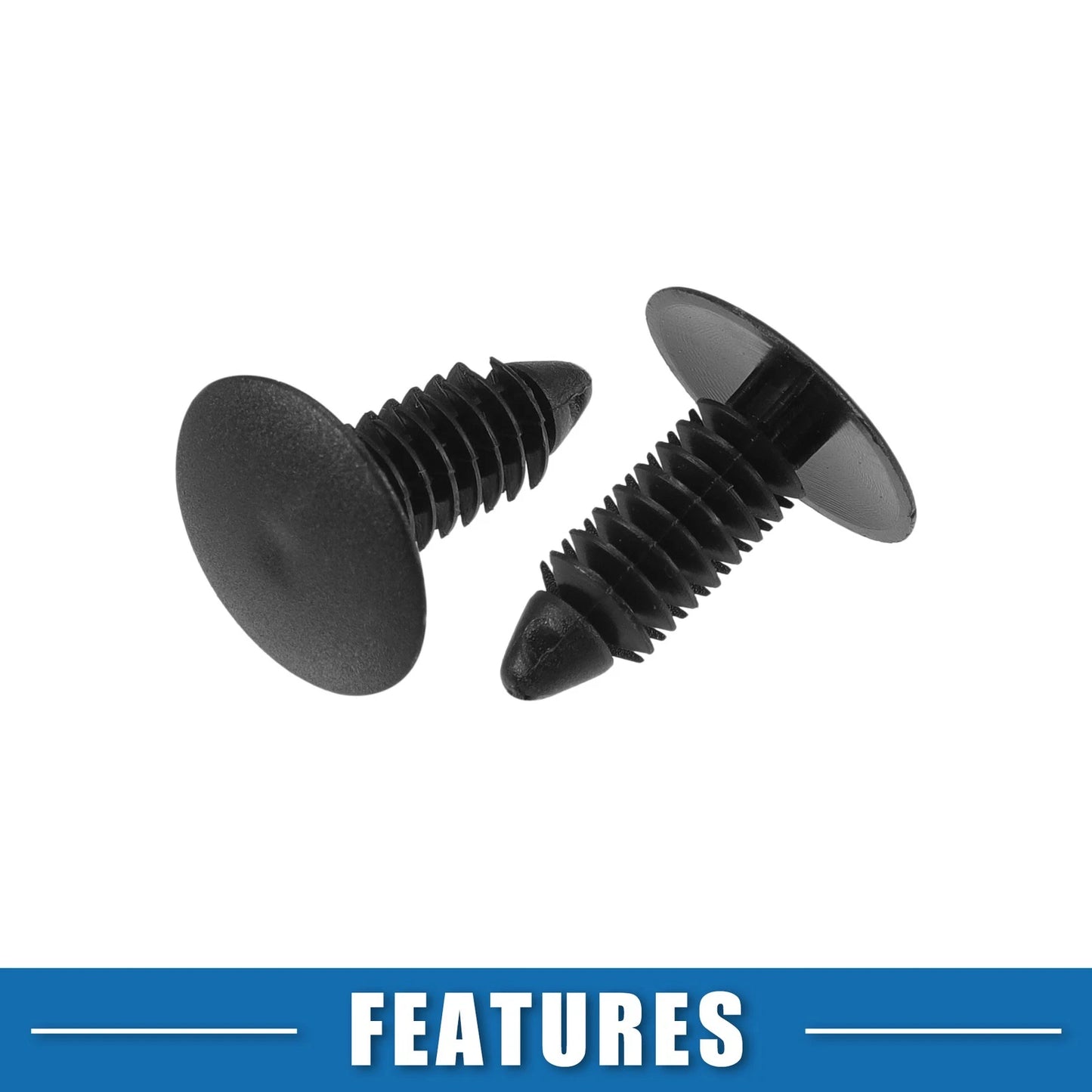 30 Pcs Bumper Clips for Jeep Ram - Automotive Plastic Fasteners