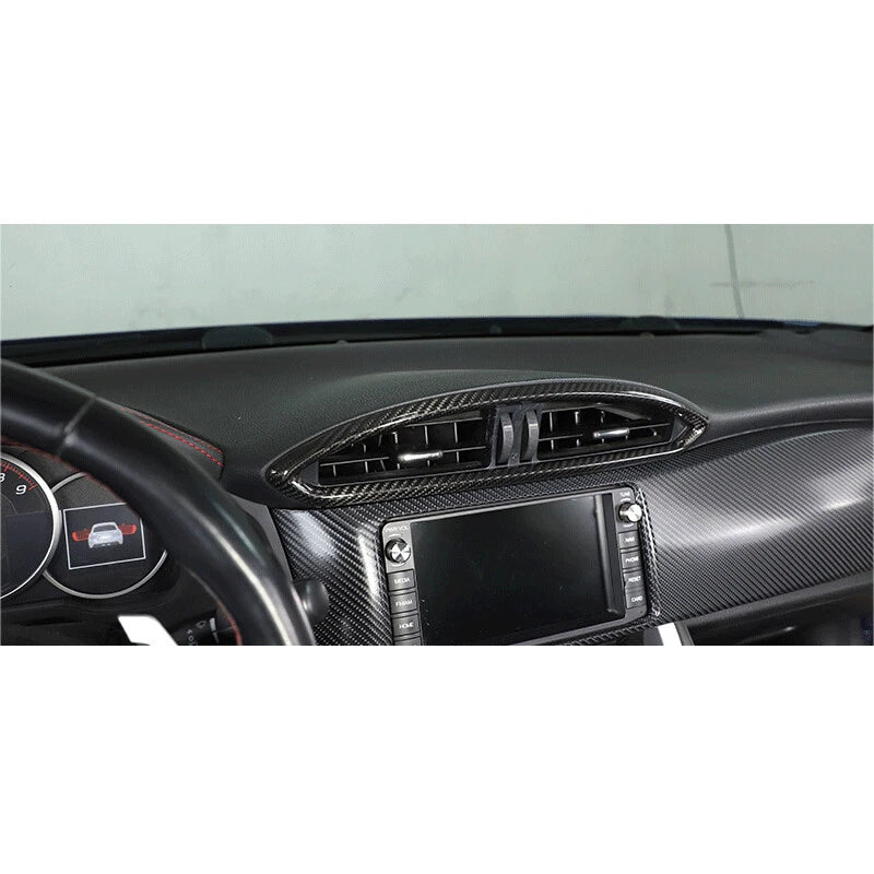 Carbon Fiber ABS Center Air Vent Outlet Cover for Toyota 86 Scion FR-S (2012-2020)