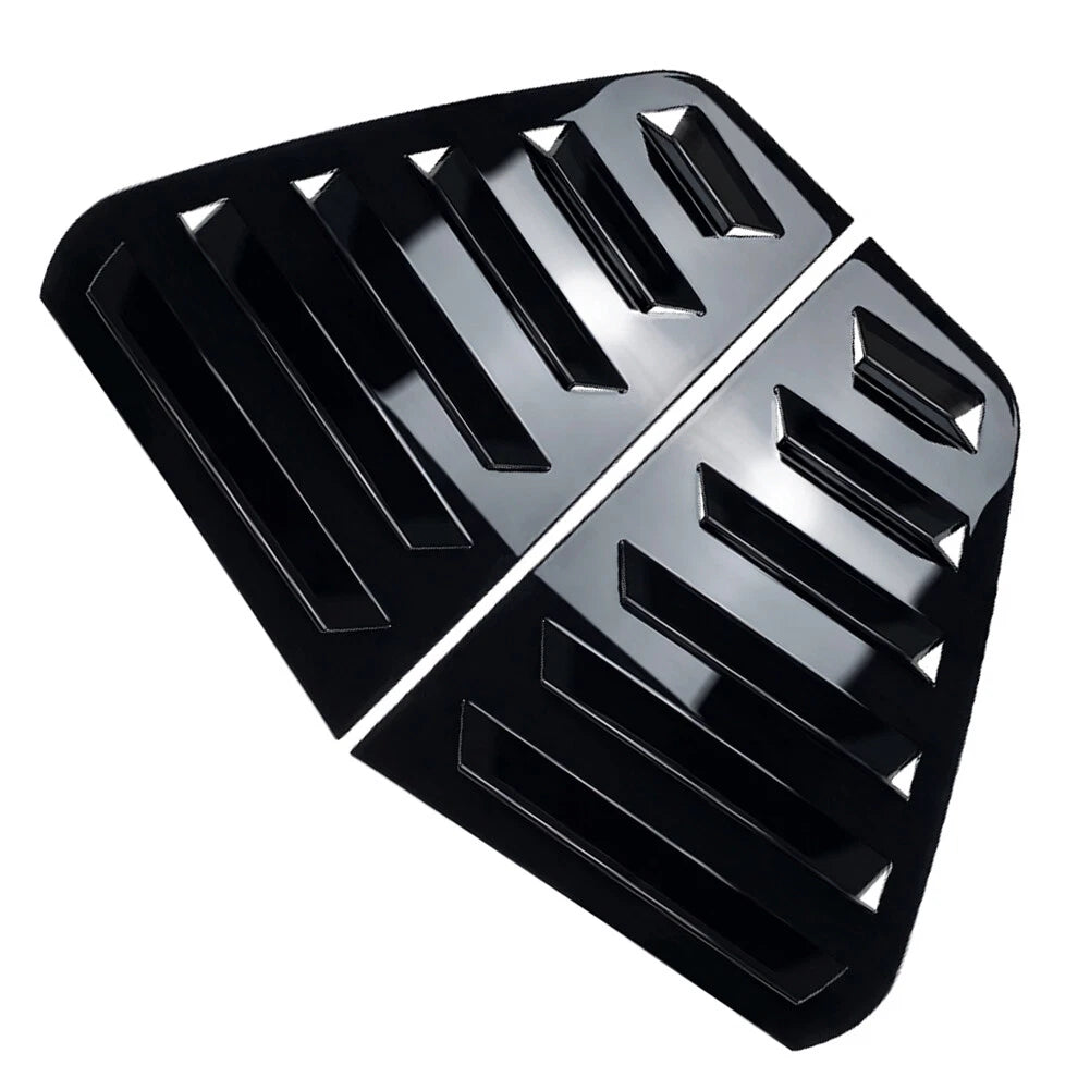 Rear Window Side Vent Shutter Louvers for VW Golf MK7 MK7.5 (2014-2019)