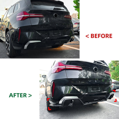 Rear Bumper Diffuser Lip for BMW X3 G45 M Sport (2024-2025)